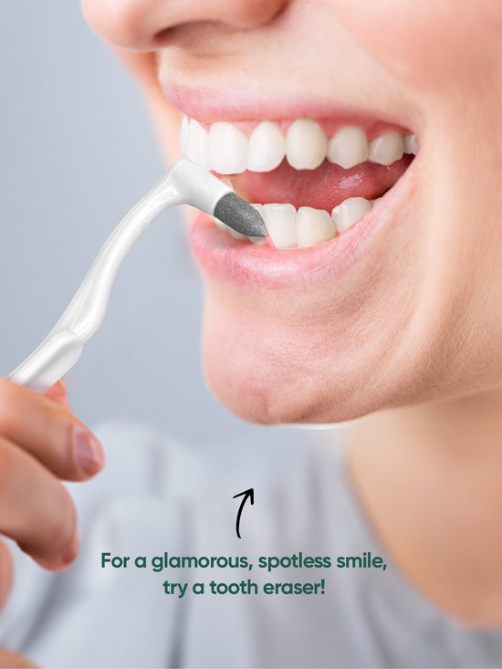 brosse en T | Détachant dentaire - Blanchiment des dents - Détachant jaune  et rouge