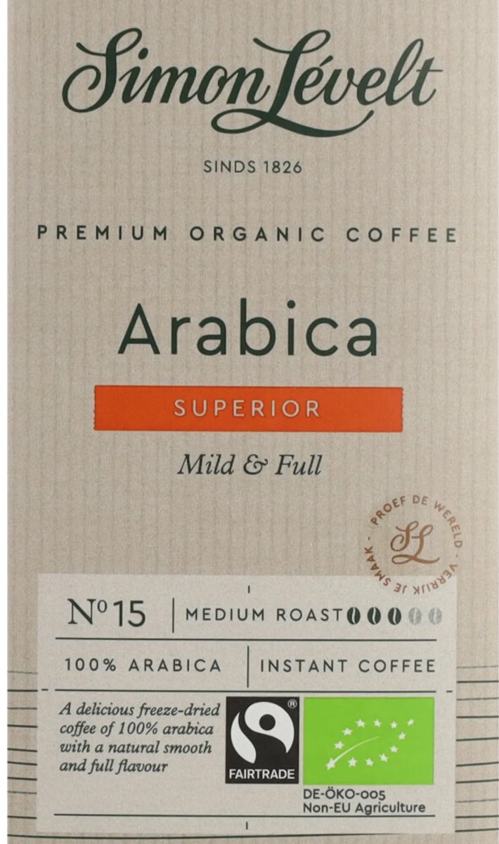 Goedkoopste 3x Simon Levelt Oploskoffie 100 Arabica 100 gr