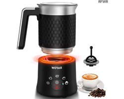 RFWR® Automatische 5-in-1 melkopschuimer voor warme en koude dranken - 350 ml