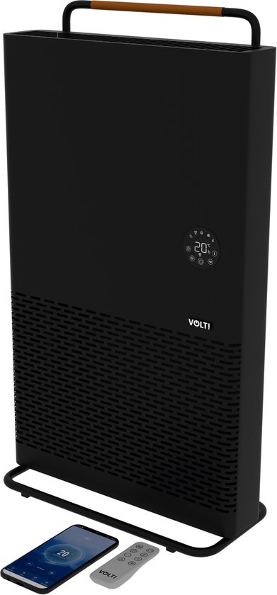 I-Red Premium - Elektrische kachel - Elektrische verwarming - 1100W-2200W - Convectie en infrarood - Convectorkachel - Wifi - Afstandsbediening