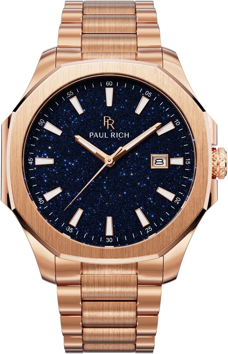 Paul Rich Mercer Regent Aventurine Blue MER04 horloge
