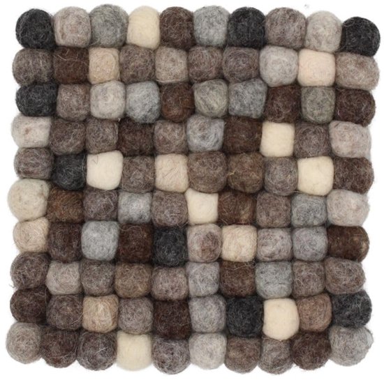 Salontafel Juan Bruin Met Travertin Rond 60cm kopen? ⏩ Giga Meubel
