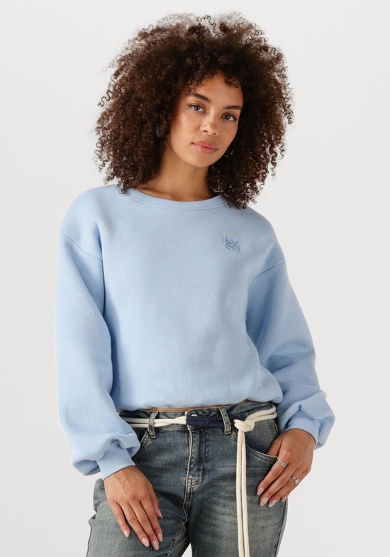 NUKUS Amalia Pullover Truien & vesten Dames - Sweater - Hoodie - Vest- Lichtblauw - Maat XXL