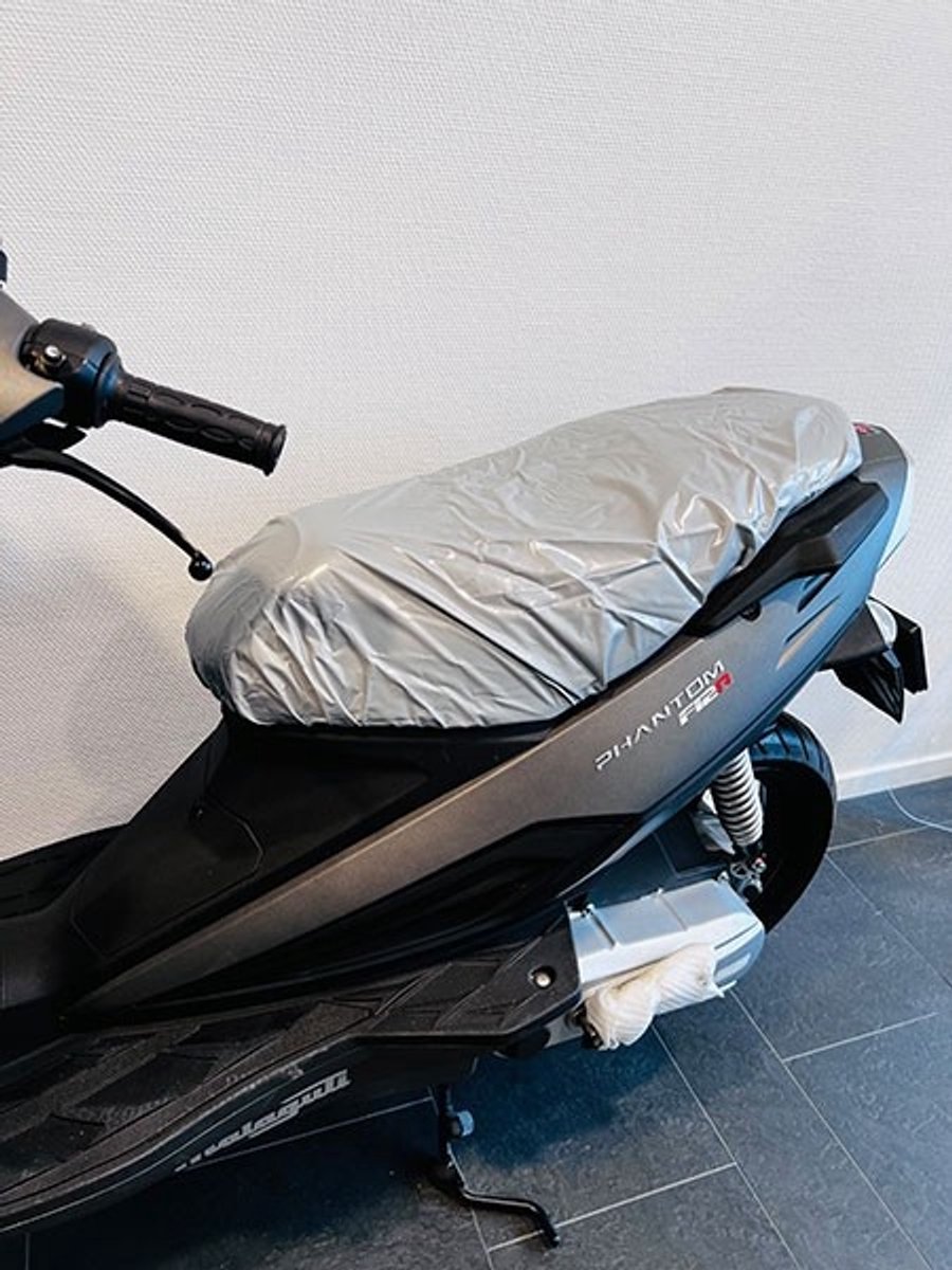 Bogart buddyseat regenhoes - Pvc - 60x90cm - Maat M - Grijs