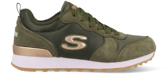 Skechers Og 85 - Goudn Gurl - Dames Sneakers - Olijfgroen
