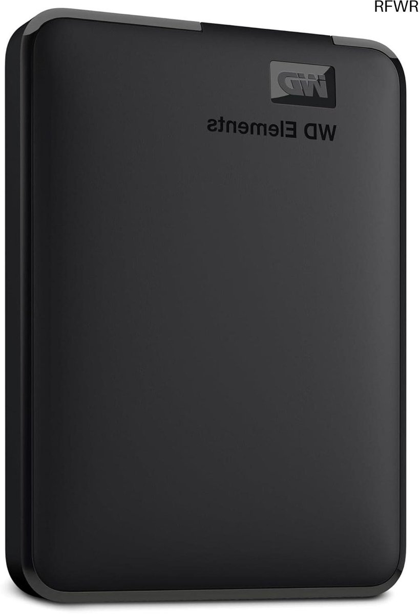 RFWR® 2 TB Draagbare Externe Harde Schijf - USB 3.0, Zwart