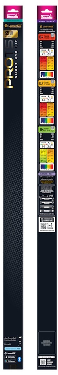 Arcadia LumenIZE ProT5 UV-B verlichtingssysteem 12% 900mm | 39W appgestuurd terrariumarmatuur