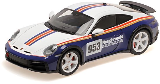 Minichamps 1/18 – PORSCHE 911 DAKAR 2022 – BLANCHE – Pré-vente/Neuf