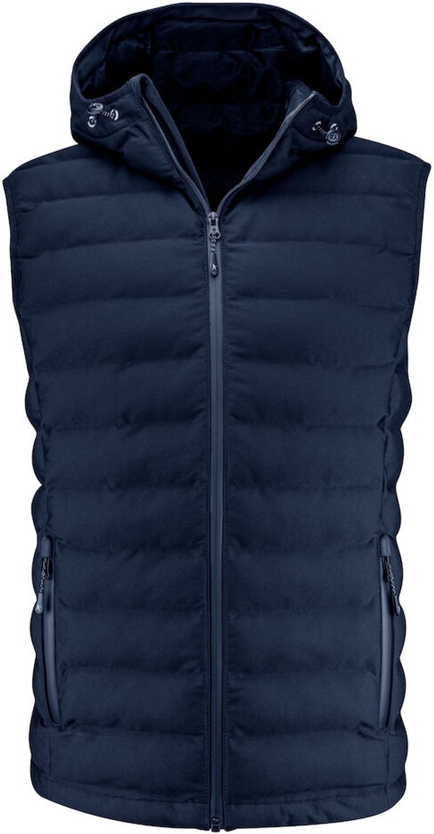 James Harvest WOODLAKE HEIGHTS VEST 2111043 Marine Blauw