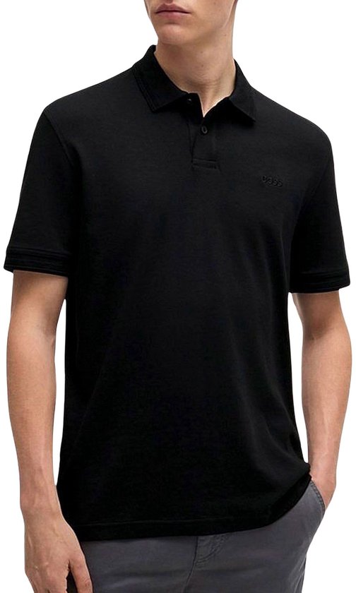 Boss Interlock Polo Heren - Maat L