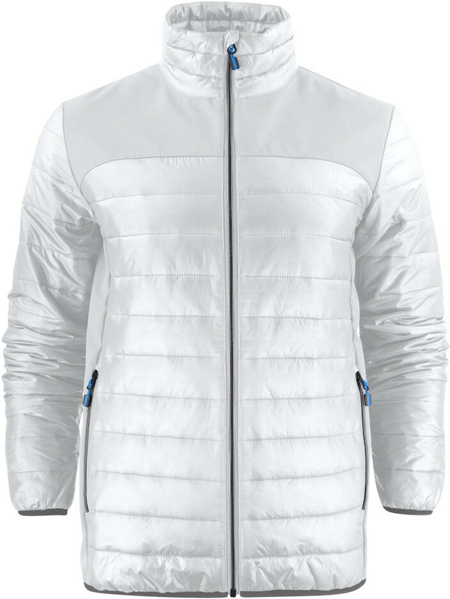 Printer Quilted Jas Expedition Man 2261057 Wit