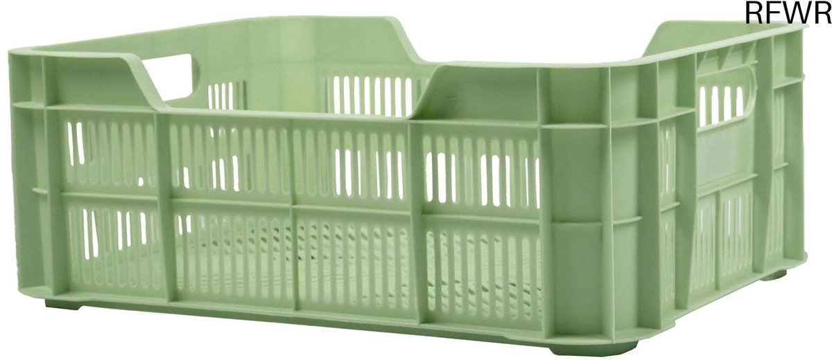 RFWR® Fietskrat Helsinki 11L - Frosty Green - Gerecycled
