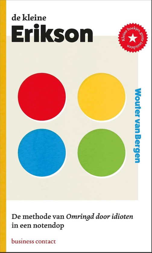 Kleine boekjes - grote inzichten 1 - De kleine Erikson - cover