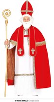 Costume de Sinterklaas | Le grand ami des enfants Sinterklaas | Homme | Taille 48-50 | Saint-Nicolas | Déguisements
