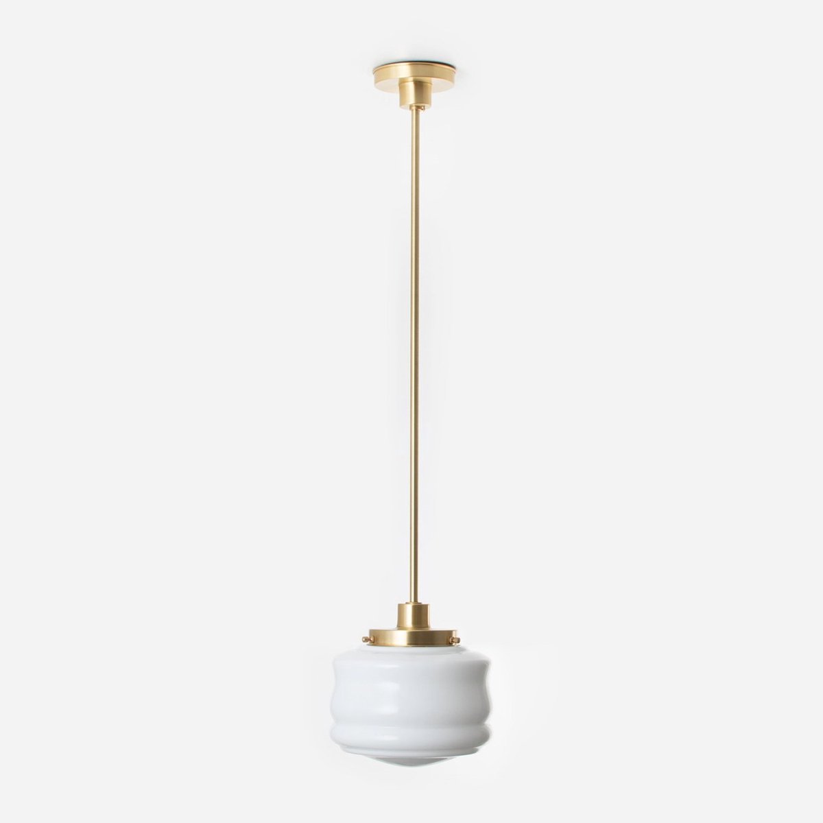 Hanglamp Bakery 20's Messing - Art Deco Trade