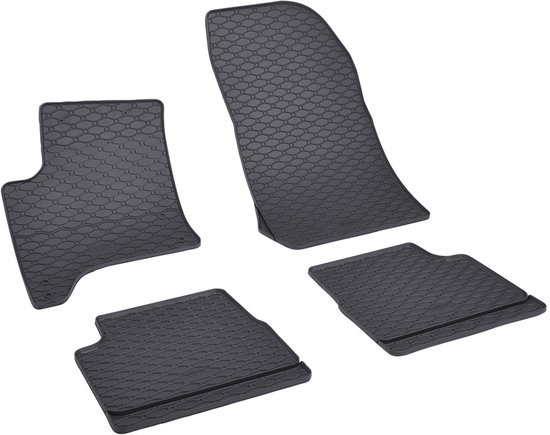 Tapis de voiture en caoutchouc sur mesure pour Peugeot 208 MHEV (2024-présent), Fiat 600 MHEV (2024-présent), Jeep Avenger MHEV (2024-présent), Peugeot 2008 MHEV (2024-présent), Citroen C4 MHEV (2024-présent), Alfa Romeo Junior Ibrida (2025-présent)