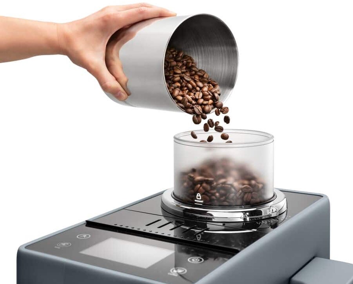 De'Longhi Rivelia - volautomatische espressomachine met LatteCrema Hot melkopschuimer en Bean Switch System - Pebble Grey - EXAM440.55.G — afbeelding 5