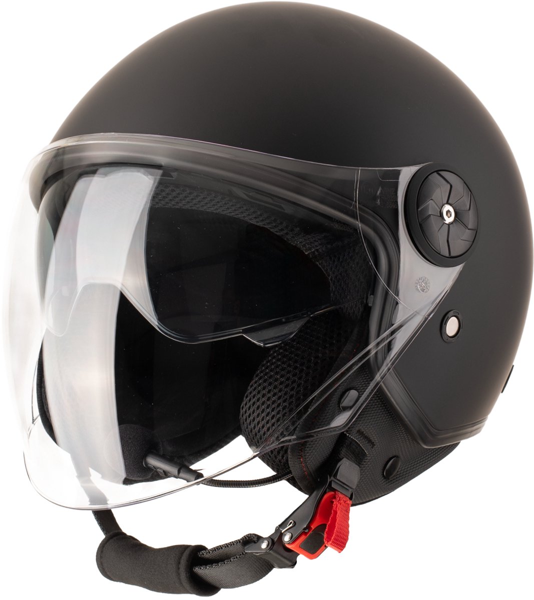 VINZ Paz Bluetooth Scooterhelm / Jethelm / motorhelm - XXL