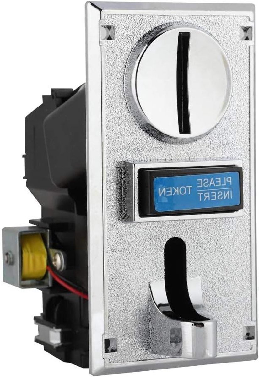 Allecto Plus - Game Coin Slot met Multifunctionele Coin Acceptor - Geschikt voor Game Slot - Kinderen - Afmeting 4.3" x 4.8" x 2.5" - 1 Stuk
