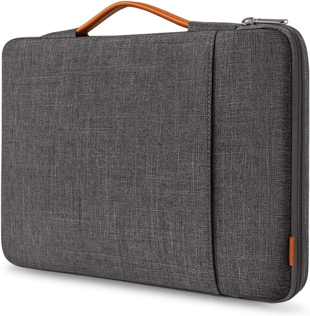 Ibenzoa® Laptopbeschermhoes voor 13-14 inch met Extra Opbergruimte en Spatwaterdicht Materiaal