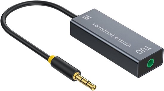 BNF® Ground Loop Noise Isolator 3.5 Noise Filter for Car Audio Hoe
