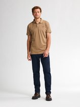 Petrol Industries - Heren Straight Fit Jeans Starling - Comfort Stretch - Rits & knoopsluiting - Trapper finish - Blauw - Maat W29L34