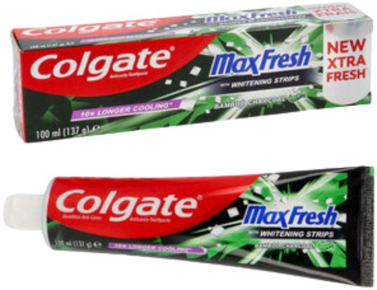 Colgate Tandpasta - Max Fresh Bamboe-Koolstof - 100 ml