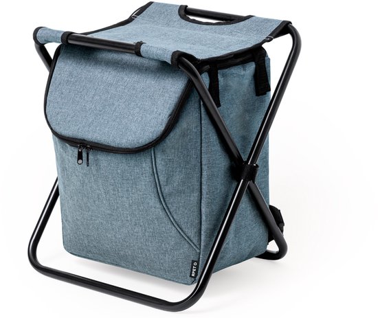 Koeltas - Koeltas rugzak - Kruk - Lunchtas - Koeltassen - Koeltasje - 42 x 35 cm - RPET - Grijs van Haushalt — afbeelding 2