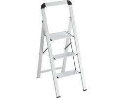 Escalo - Trapladder - Ultraslim - Aluminium - Inklapbaar - 3 treden