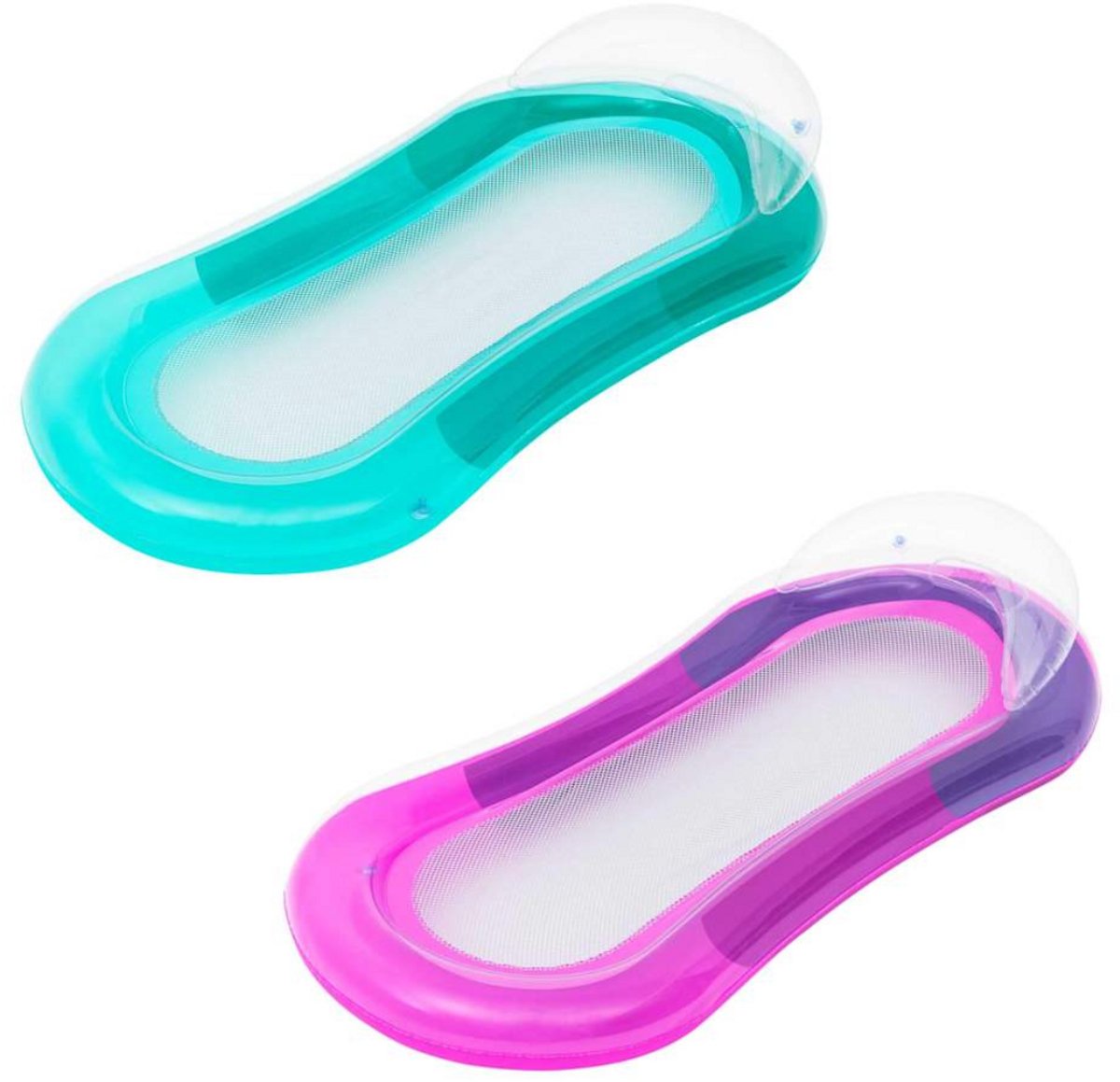 Bestway - Waterhangmat - Aqualounge - Aqua lounge - hang mat - Water - opblaasbaar - luchtbed - lounge - Paars