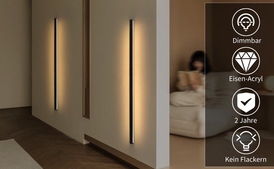 Led-binnenwandlamp, batterij, USB, oplaadbaar, draadloos, wandlamp, met Led-binnenwandlamp, batterij, USB, oplaadbaar, draadloos, wandlamp, met