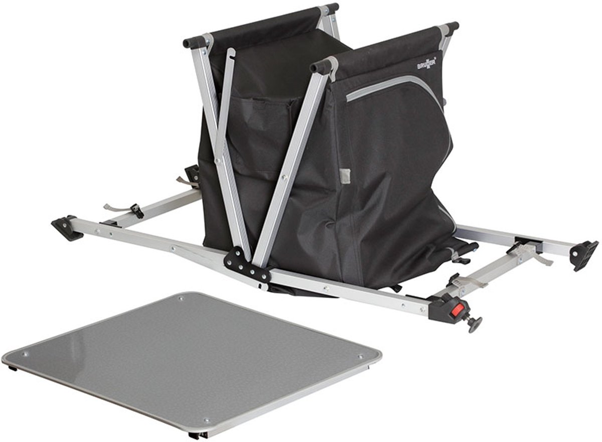 Brunner Azabache LS Cross Square - Campingkast 58 x 49 x 90 cm