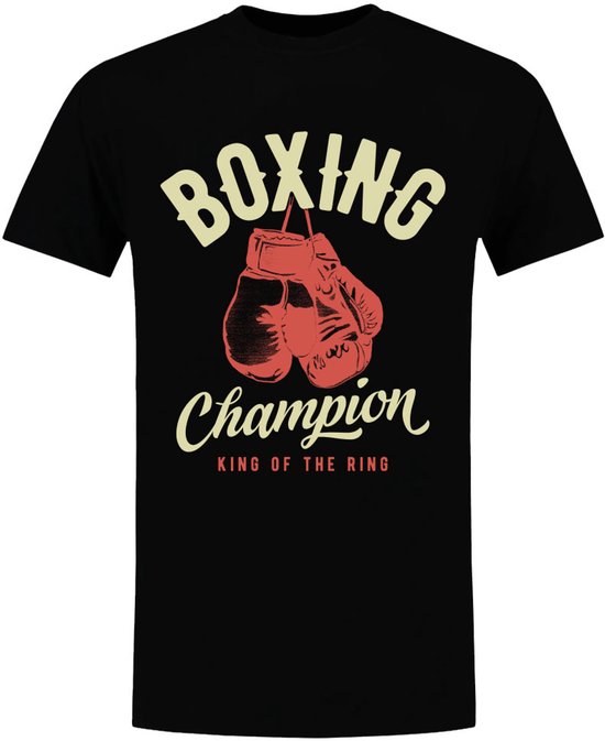 Boxing Champion Heren T-shirt - boksen - vechtsport - kickboksen - bokshandschoenen - bokser - shirt