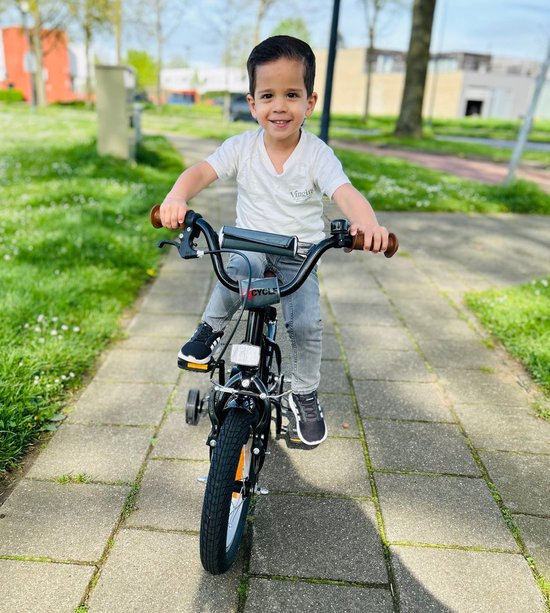 2Cycle BMX Fun kinderfiets 14 inch (3 tot 5 jaar) voor jongens blauw — afbeelding 3