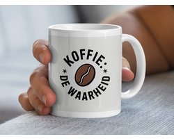 Koffie De Waarheid Mug, Koffieboon Design, Grappige Koffie Mug, Koffieliefhebber Cadeau, Koffieverslaafde, Koffie Cultuur Cadeau Idee