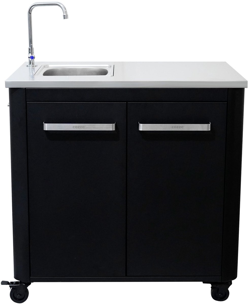 Cozze® Buitenkeuken 90 met gootsteen en kraan