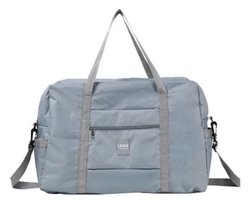Reistas - Weekendtas dames - Reistas 40x30x20 - Handbagagetas - Handbagage - Underseater geschikt voor Transavia, TUI, Wizzair, Eurowings, Easyjet - Grijsblauw