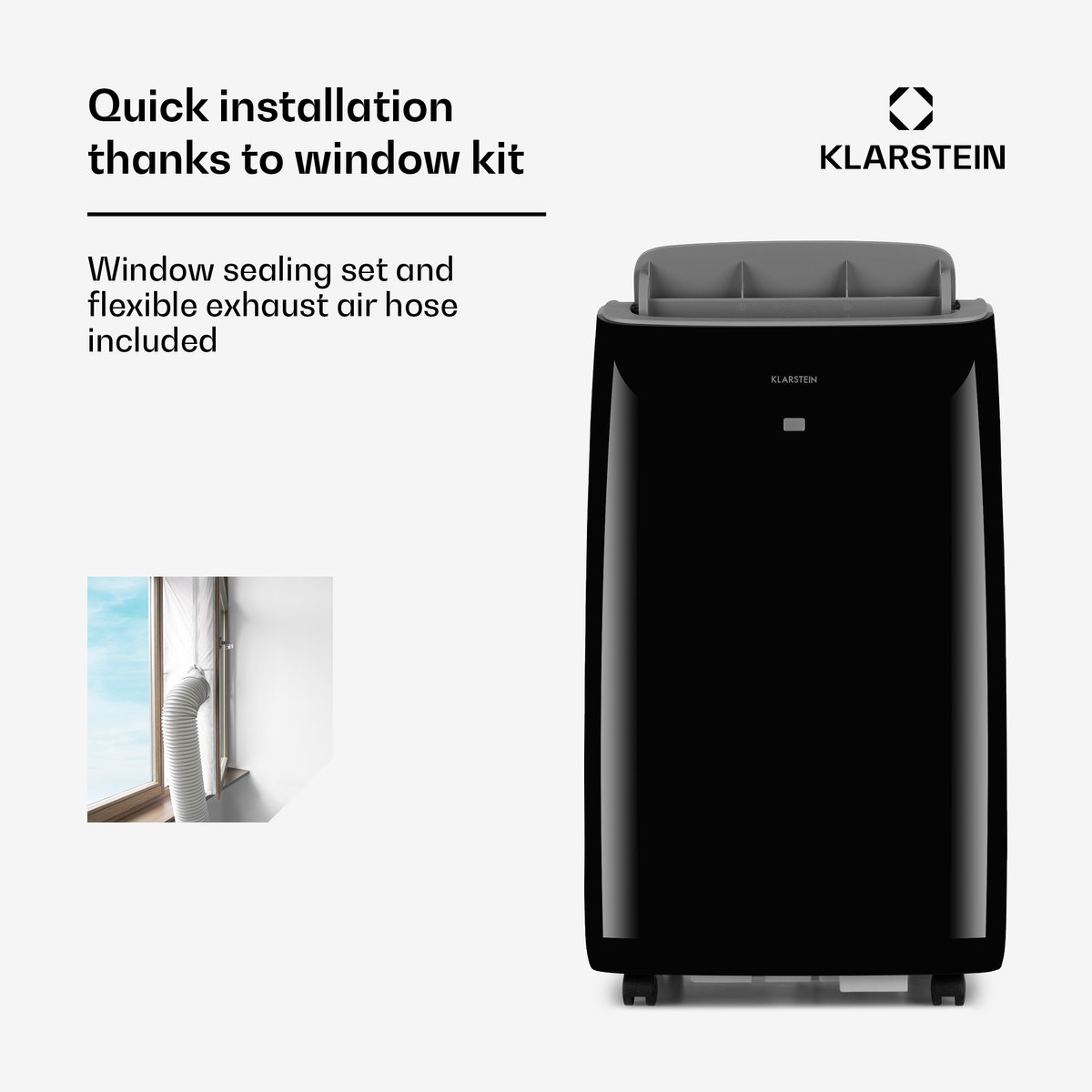 Afbeelding 3 van Klarstein Mobiele airconditioner met (EAN: 4060656449604)