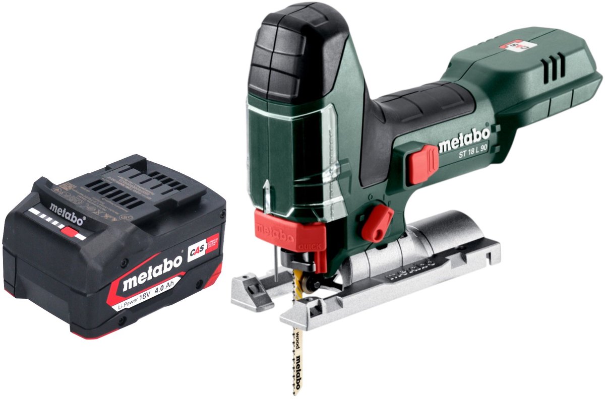 Metabo ST 18 L 90 accudecoupeerzaag 18 V 90 mm + 1x accu 4.0 Ah - zonder oplader
