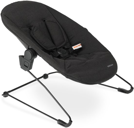 Chaise haute de Luxe Deryan Odin avec transat - Grijs foncé