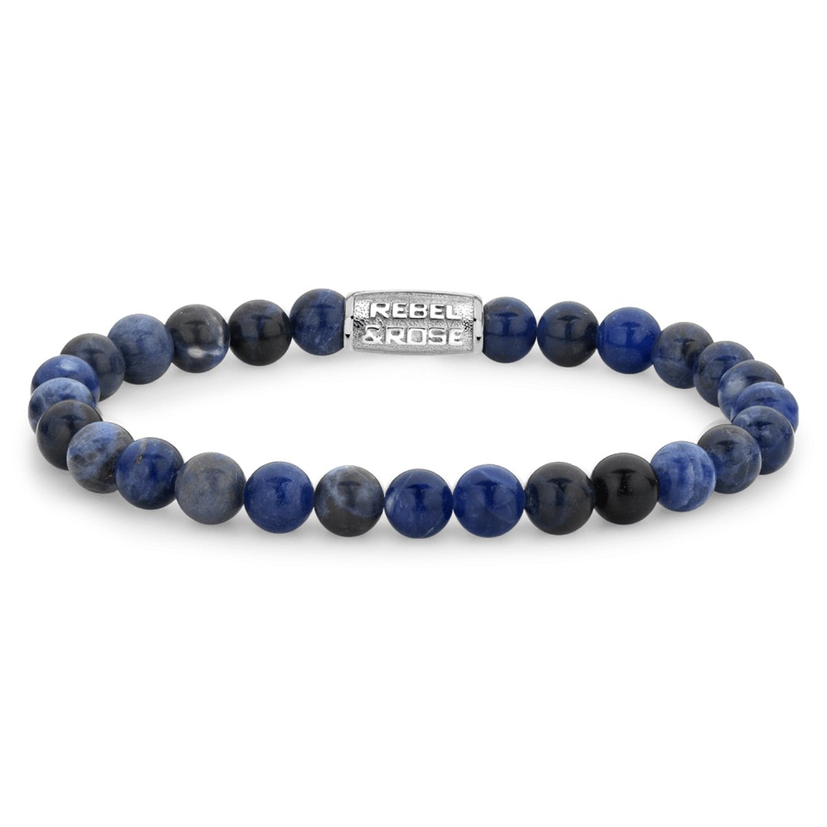 Rebel & Rose armband Midnight Blue 6mm unisex RR-60012-S