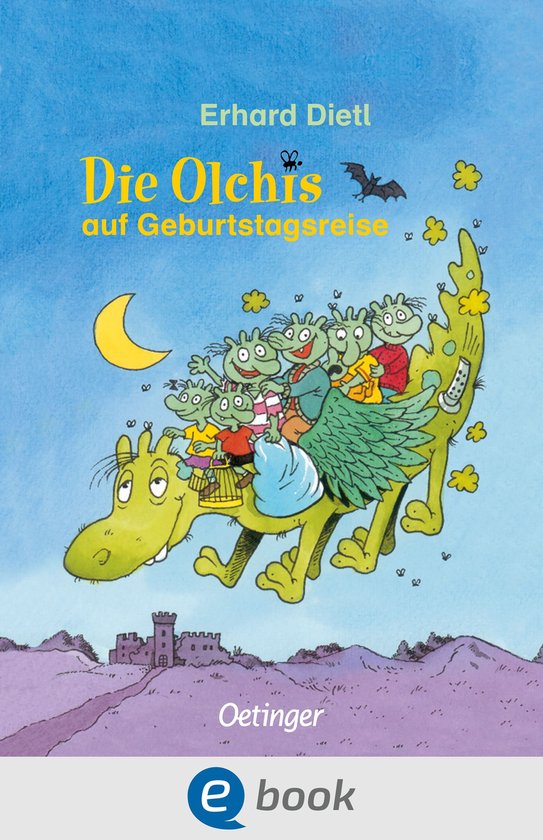 Die Olchis - Die Olchis auf Geburtstagsreise - cover