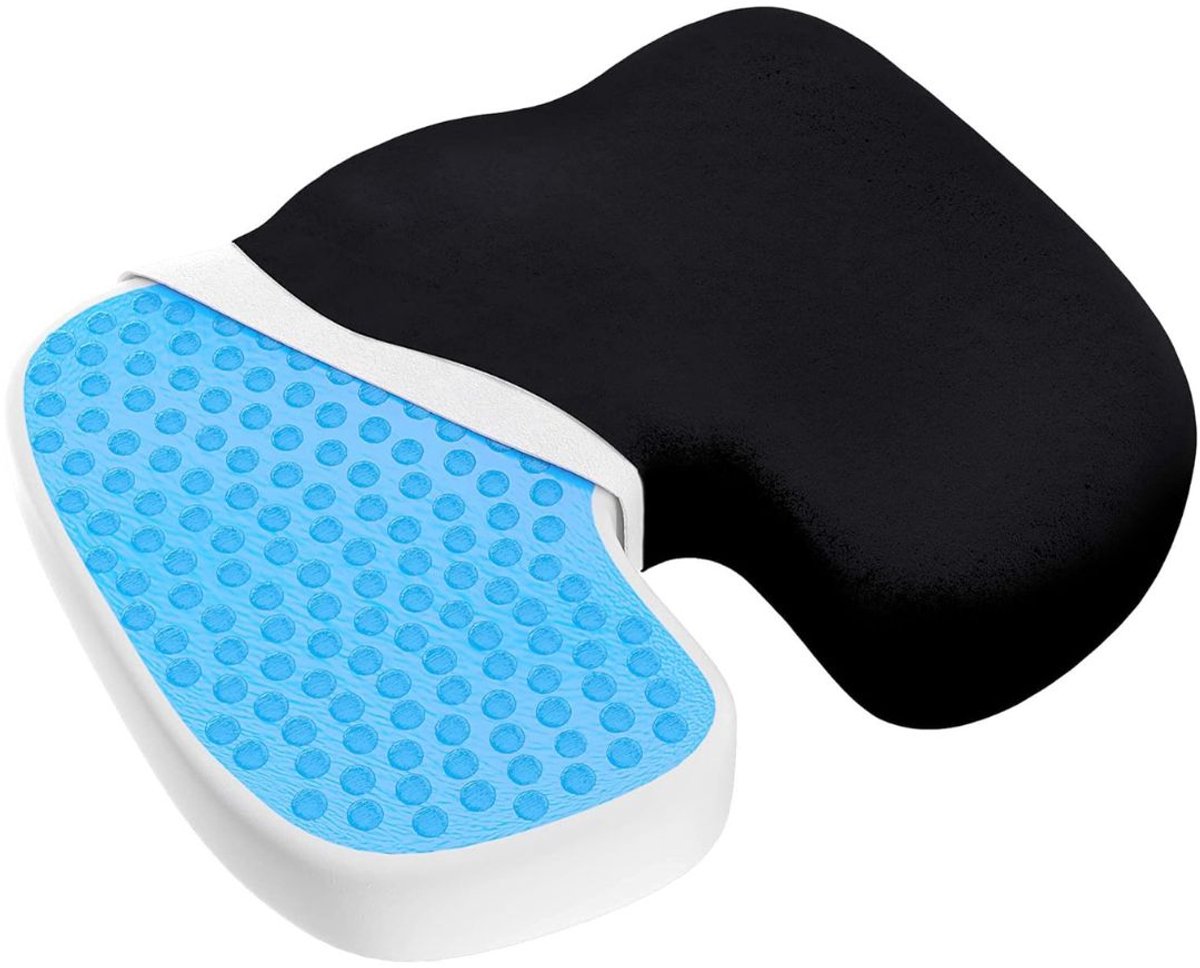Gelkussen voor Zitontlasting - Zitkussen - Ergonomisch Kussen voor Stoel