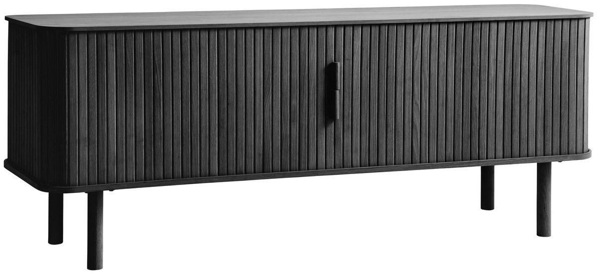 Tv meubel Cavo eiken 160 cm - Zwart