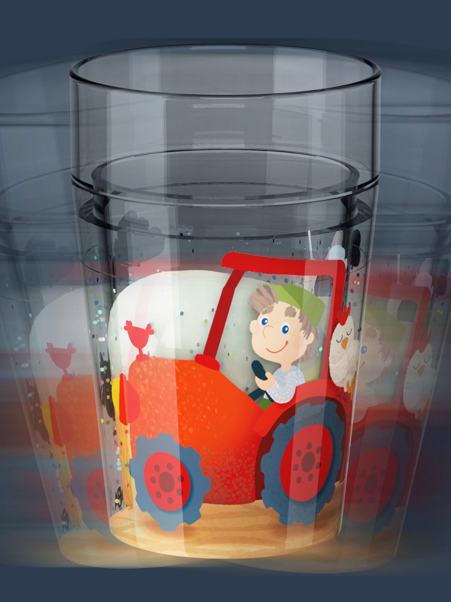 HABA Becher Glitzerbecher