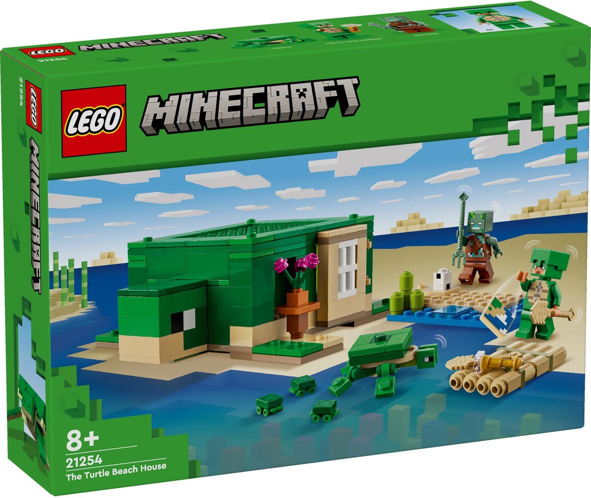 LEGO Minecraft Het schildpadstrandhuis - 21254