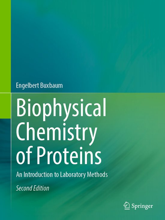 Biophysical Chemistry of Proteins - cover