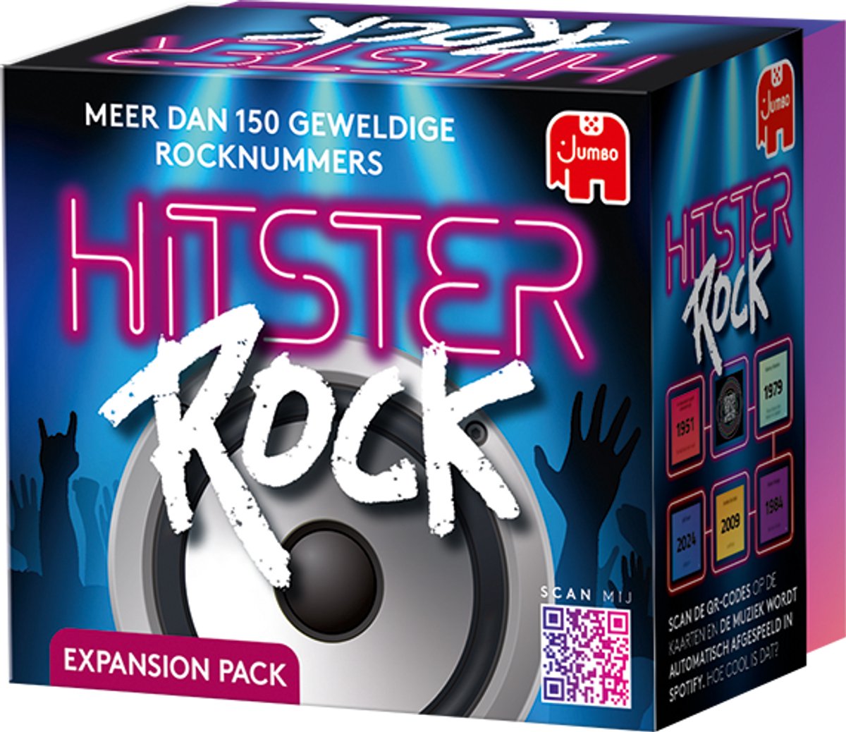 Jumbo - Hitster – Rock - Uitbreidingsset - Partyspel - Actiespel - Muziekspel voor volwassenen - 16+ jaar — afbeelding 7