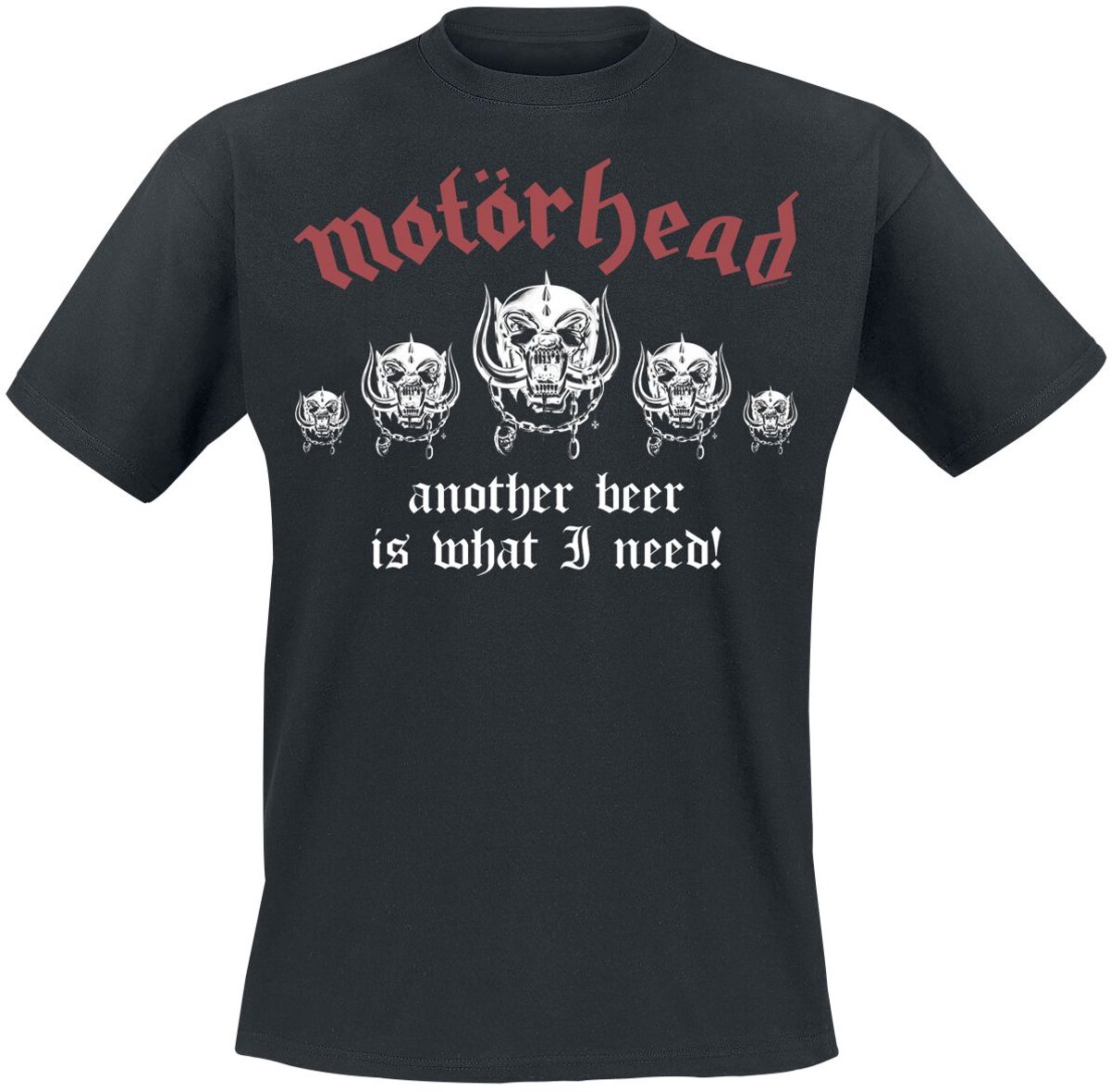 Motörhead 50th Another Beer Lemmy's Lounge Heren T-shirt - zwart - S