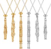 Lot de 6 pendentifs en pierre vierge, 3 tailles, pour colliers, chaînes, pendentifs en cristal, pour accessoires de bijoux DIY